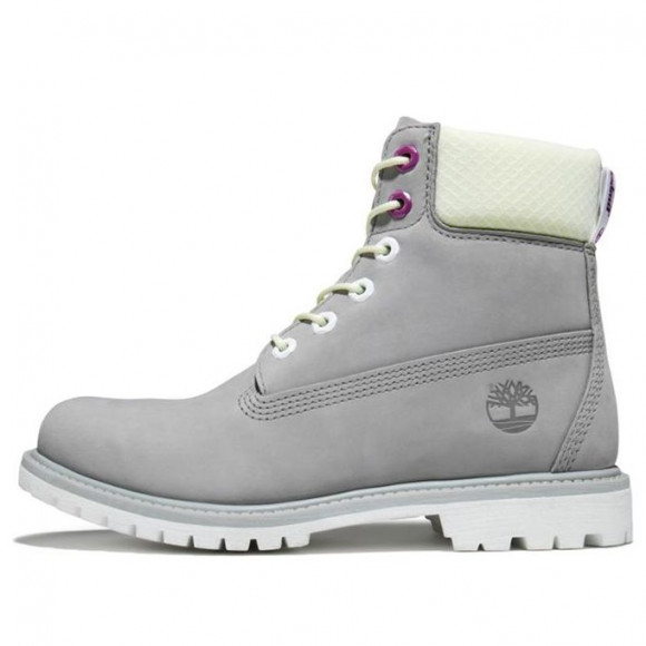 (WMNS) Timberland Premium 6 Inch Waterproof Boot 'Grey Nubuck' - A2HWU085