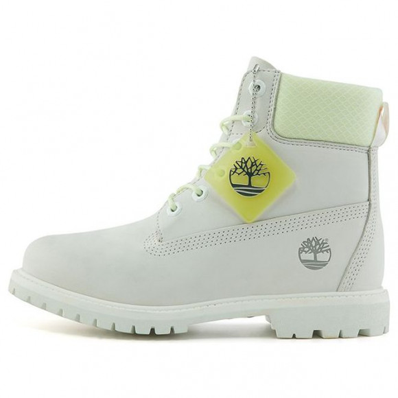 (WMNS) Timberland Premium 6 Inch Waterproof Wide Fit Boot 'Bright White Waterbuck' - A2HYSW