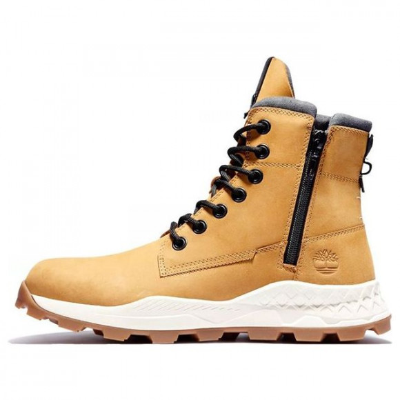 Timberland Brooklyn Side Zip Sneaker Boot 'Wheat Nubuck' - A2J1E231