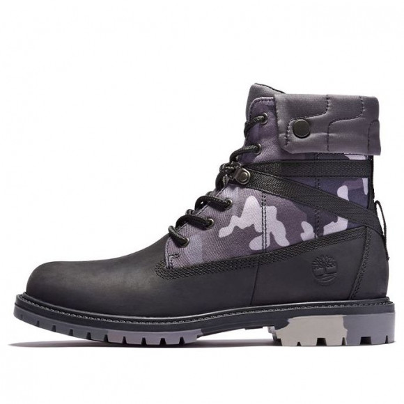 (WMNS) Timberland Heritage EK+ 6 Inch WaterProof Boot 'Black Full Grian' - A2J3M015