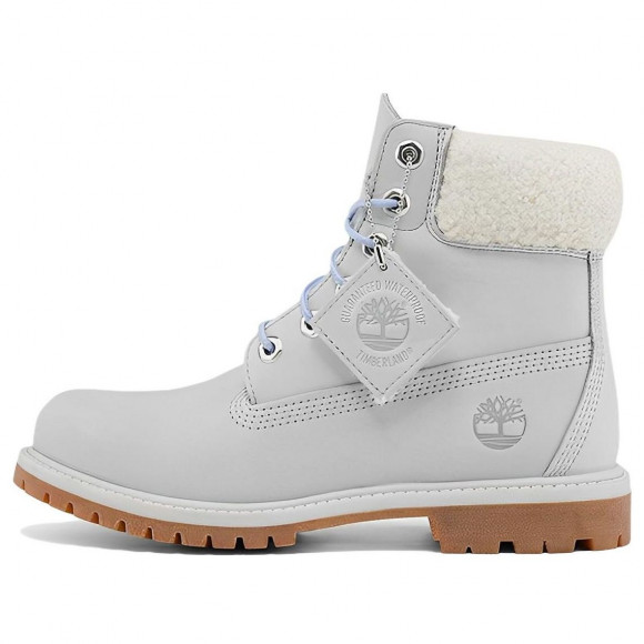 (WMNS) Timberland Premium 6 Inch Waterproof Boot 'Light Grey Nubuck' - A2JR1