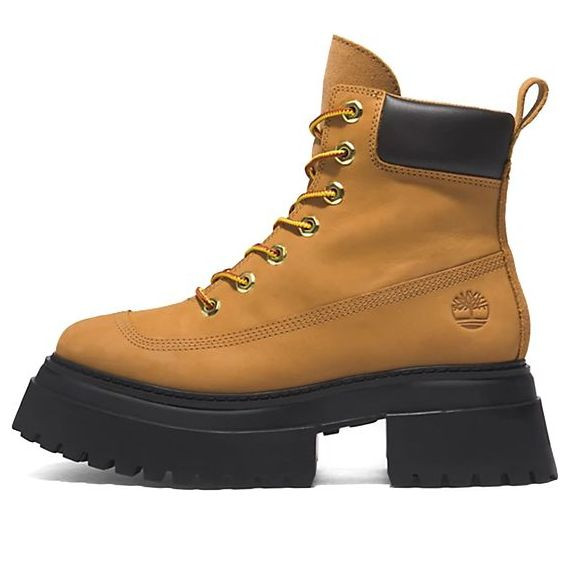 (WMNS) Timberland Sky 6 Inch Lace Up Boots 'Wheat Nubuck' - A2KMU231