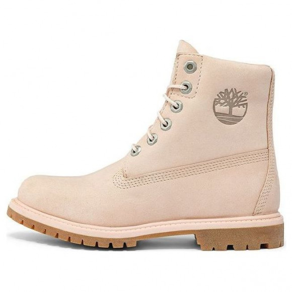 (WMNS) Timberland Paninara Collarless 6 Inch Waterproof Boots 'Light Pink Nubuck' - A2KQM662