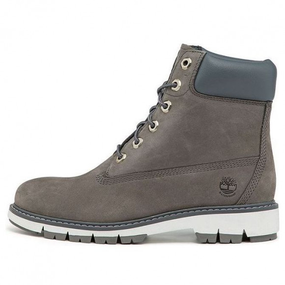 (WMNS) Timberland Lucia Way 6 Inch Waterproof Wide Fit Boots 'Medium Grey Nubuck' - A2KUGW