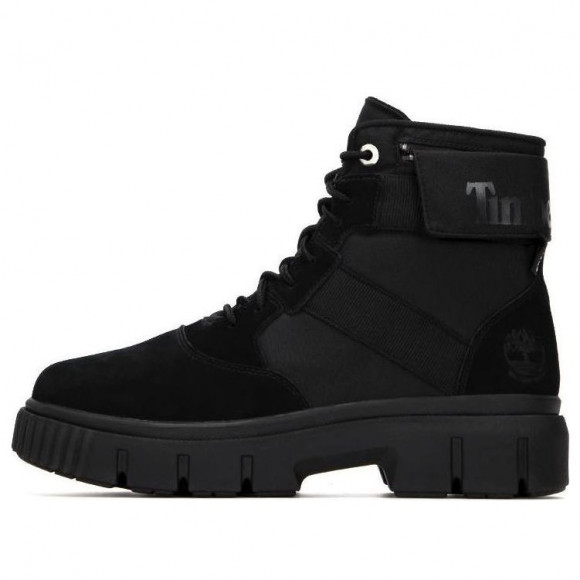 Black suede timberland on sale