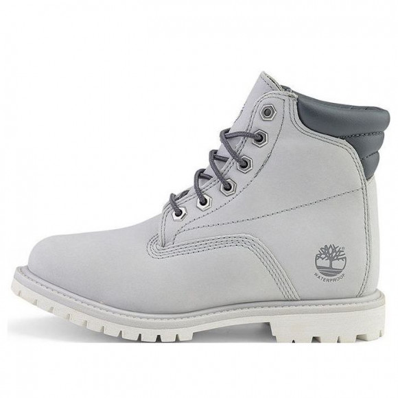 (WMNS) Timberland Waterville 6 Inch Wide Fit Waterproof Boots 'Light Grey' - A2M1U