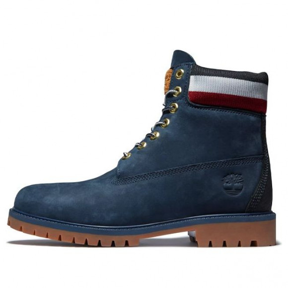 Navy nubuck timberlands best sale