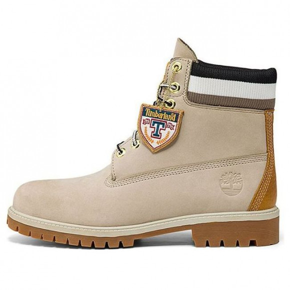 Timberland 6 Inch Heritage Cupsole Boots 'Beige Nubuck with Black' - A2M5BW