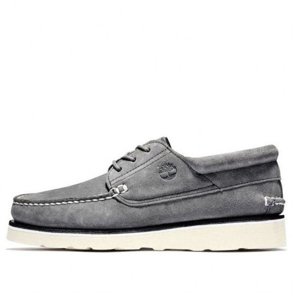 Timberland 3 Eye Wedge Narrow Fit Oxford Shoes 'Medium Grey Suede' - A2NV3033