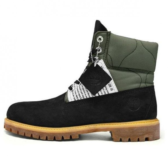 Timberland Tree Pack Premium 6 Inch Boots 'Black Nubuck' - A2PXDW