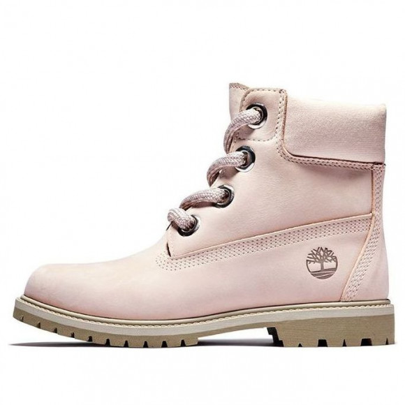 (WMNS) Timberland Heritage 6 Inch Waterproof Boots 'Light Pink Nubuck' - A2Q7H662