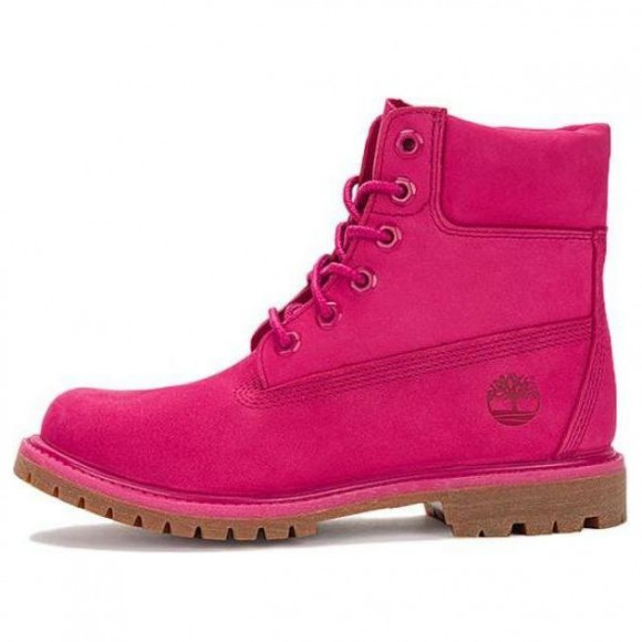 (WMNS) Timberland 50th Anniversary Edition Premium 6 Inch Waterproof Boot 'Dark Pink Nubuck' - A2R7T