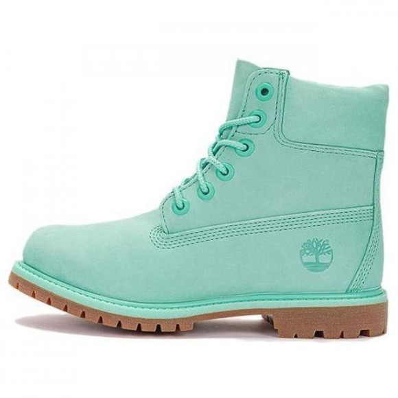 (WMNS) Timberland 50th Anniversary Edition Premium 6 Inch Waterproof Boot 'Light Green Nubuck' - A412B