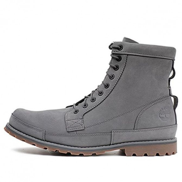 Timberland Earthkeeper Original Leather 6 Inch Wide Fit Boots 'Dark Grey Nubuck' - A41C6W