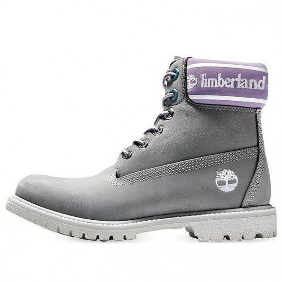 (WMNS) Timberland 6 Inch Premium Waterproof Boots 'Medium Grey Nubuck' - A41D6