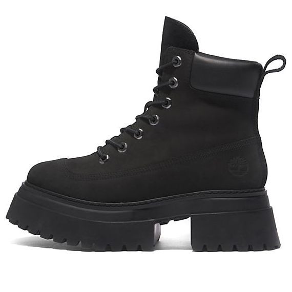 (WMNS) Timberland Sky 6 Inch Lace Up Boots 'Black Nubuck' - A428J001