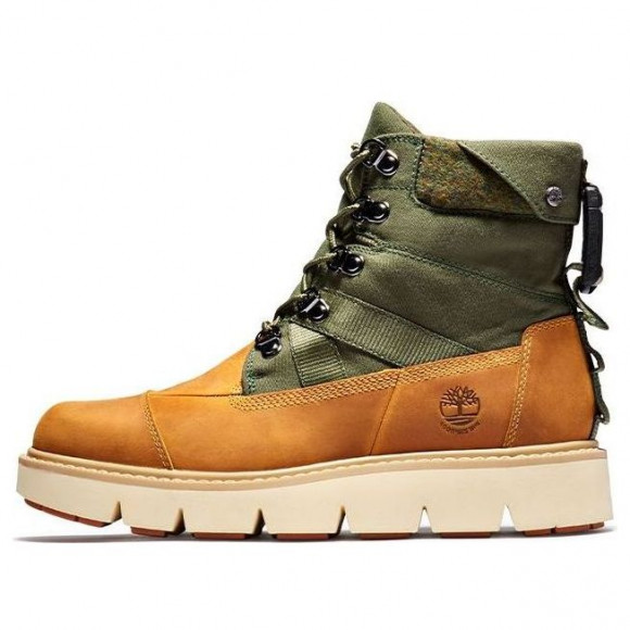 (WMNS) Timberland Raywood 6 Inch EK+ Waterproof Boots 'Wheat Nubuck with Green' - A42HP231