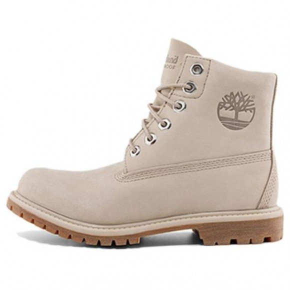 (WMNS) Timberland Nellie 6 Inch Waterproof Boots 'Light Taupe Nubuck' - A44KU