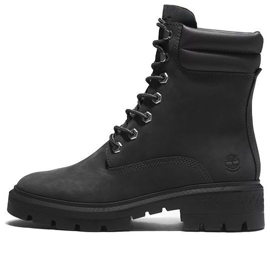 (WMNS) Timberland Cortina Valley 6 Inch Waterproof Boots 'Black Nubuck' - A5NBY015