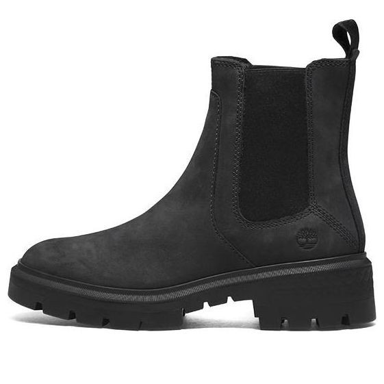 (WMNS) Timberland Courmayeur Valley Chelsea 'Black Nubuck' - A5ND7015