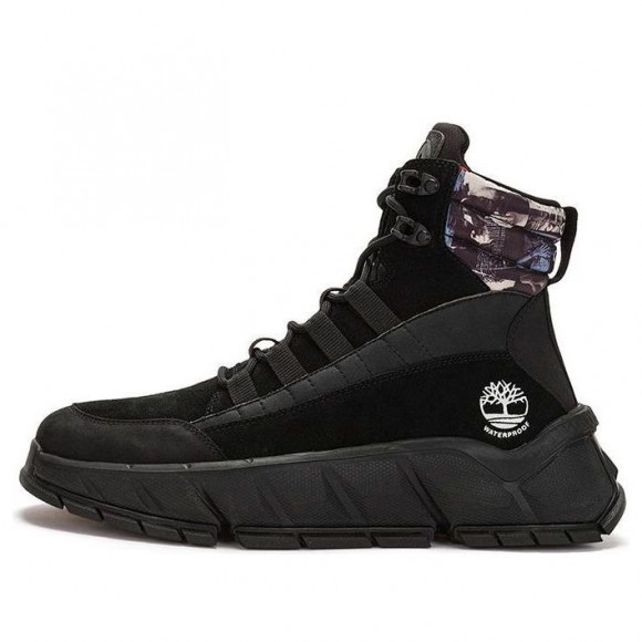 Timberland Turbo Sneaker Boots 'Black Nubuck' - A5PJRW