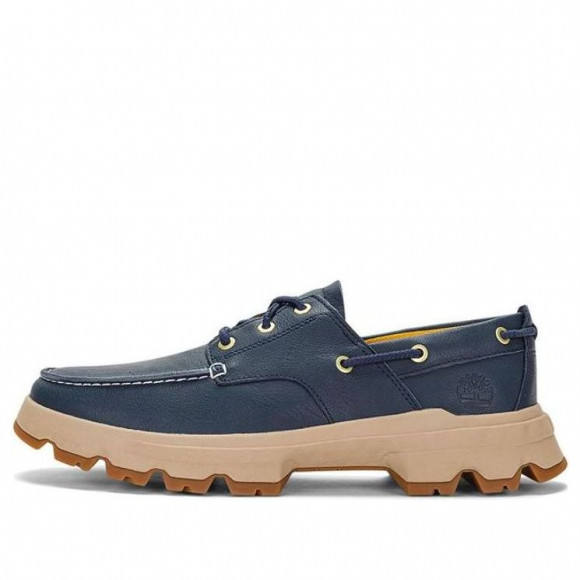 Timberland Greenstride Originals Ultra Leather Boat Shoes 'Blue' - A5RFV