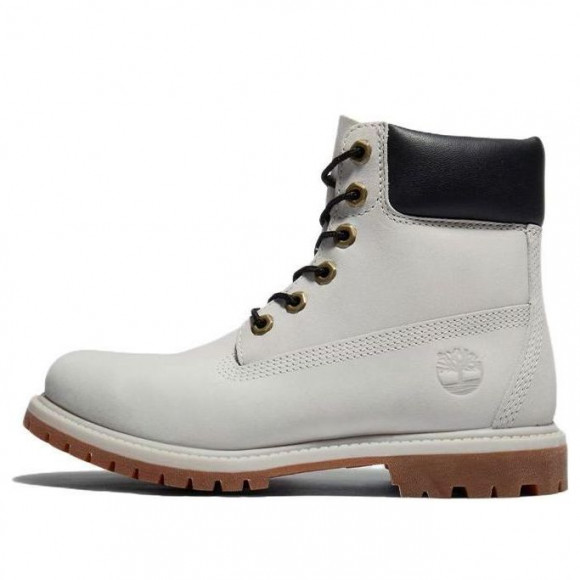 (WMNS) Timberland Premium 6 Inch Waterproof Boots 'Light Grey Nubuck' - A5SS3027