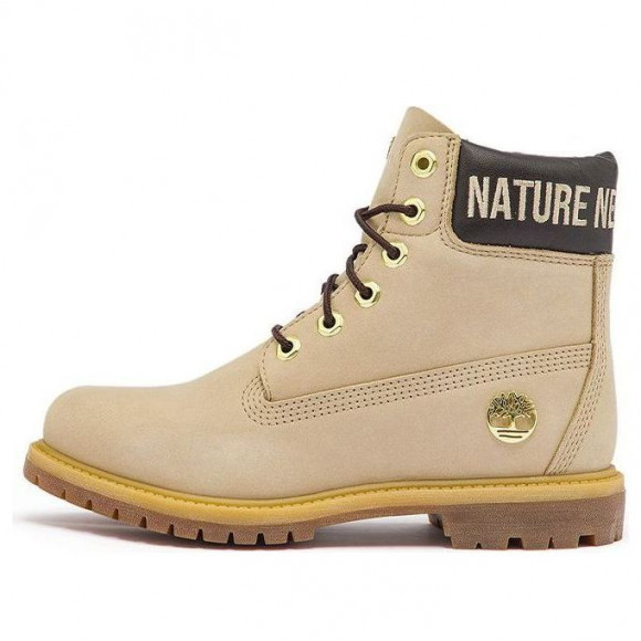 (WMNS) Timberland 6 Inch Premium Boots 'Light Beige Nubuck' - A5TZFW