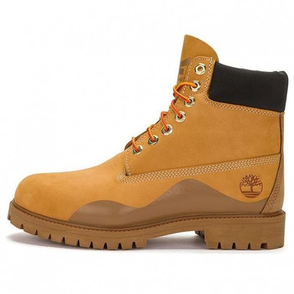 Timberland Heritage 6 Inch Waterproof Boot 'Wheat Nubuck with Brown' - A5UUHW