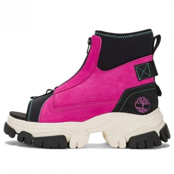 (WMNS) Timberland Adley Way Peep Toe Boot Sandals 'Very Berry' - A5W3G