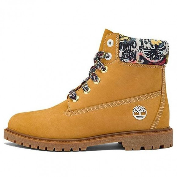 (WMNS) Timberland Made With Liberty Fabrics 6 Inch Boot 'Yellow' - A5XA7W