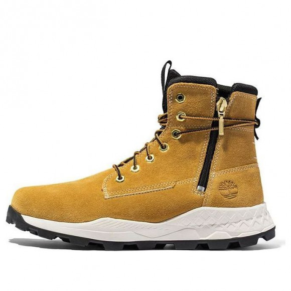 Timberland Brooklyn Side Zip Boot 'Wheat Nubuck with Camo' - A5YV7231