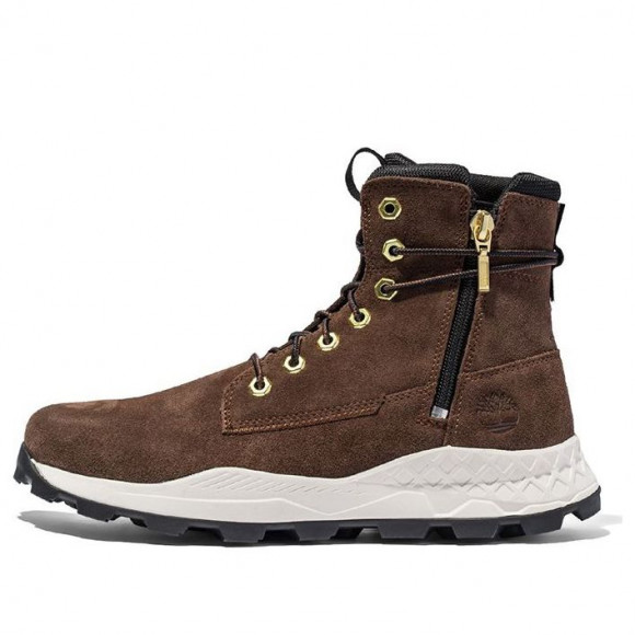 Timberland Brooklyn Side Zip Boot 'Brown Nubuck' - A5YWF931