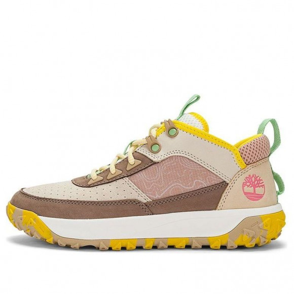 (WMNS) Timberland GreenStride Motion 6 Leather and Fabric Low Hiker 'Medium Beige Nubuck' - A5Z5MW