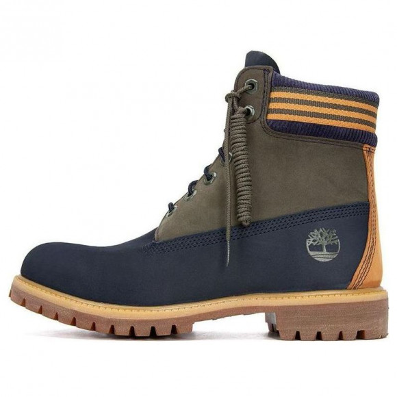 Timberland 6 Inch Waterproof Boot 'Navy Orange' - A5ZZF019