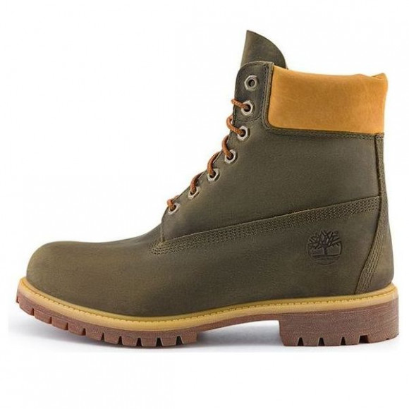 Timberland Premium 6 Inch Waterproof Boot 'Olive Green Yellow' - A6291