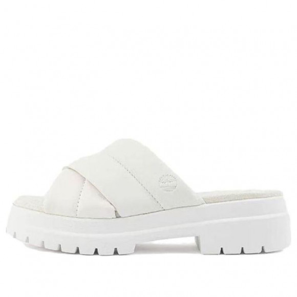 (WMNS) Timberland London Vibe Slides 'White Full Grain' - A63RV