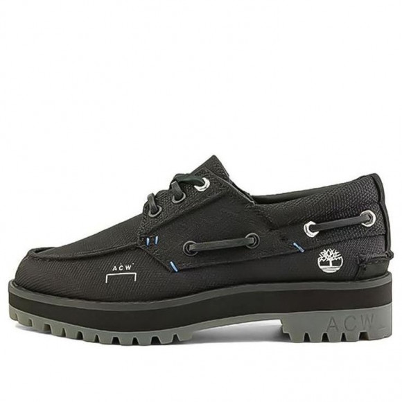 (WMNS) Timberland x A-COLD-WALL 3 Eye Lug Boat Shoe 'Black' - A66XFW