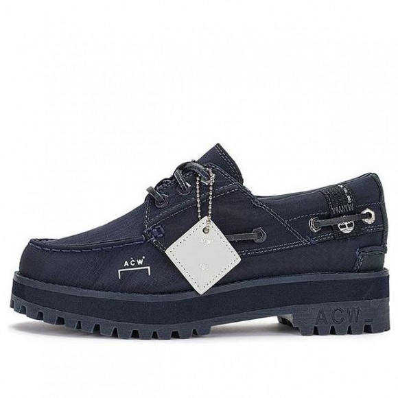 (WMNS) Timberland x A COLD WALLWaterproof Authentic 3 Eye Boat Shoe 'Navy' - A684KW