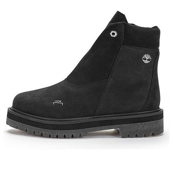 (WMNS) Timberland x A Cold Wall 6 Inch Premium Side Zip Boot 'Jet Black Nubuck' - A68VY