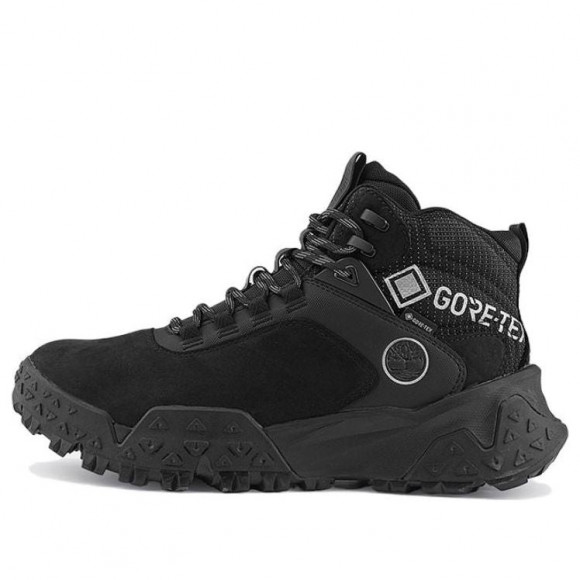 Timberland Motion Scramble Waterproof High Top Trainers 'Black' - A6D1DM