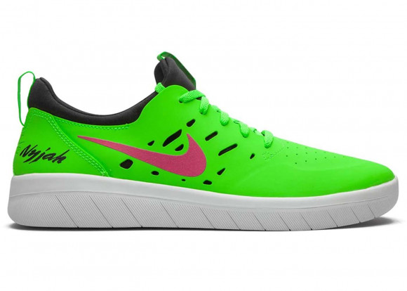 Nike SB Nyjah Free Skate Shoe - Green - AA4272-301