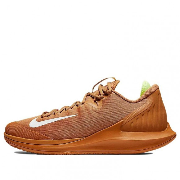 Nike Court Air Zoom Zero HC YELLOW/WHITE/GREEN Marathon Running Shoe/Low Tops/Shock-absorbing/Breathable/Non-Slip) AA8018-200