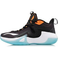 LI-NIng Bad Five Mid-top Basketball Competition Shoes Black/Blue Black ...