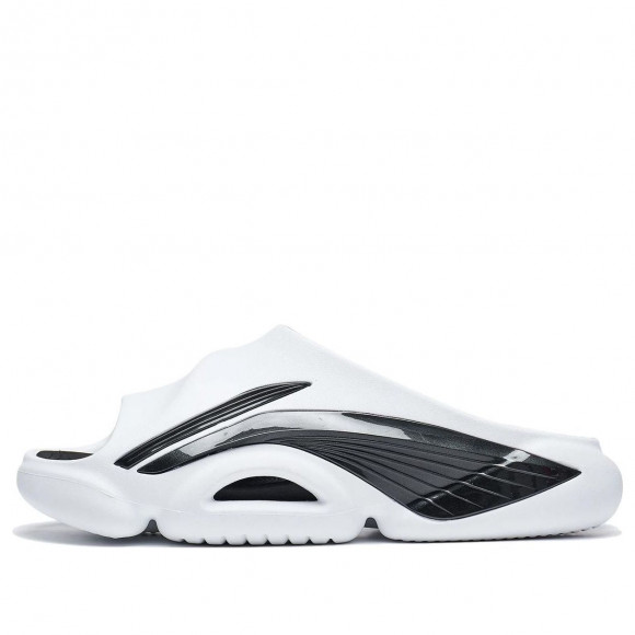 Li-Ning Badfive Speed 9 Slides 'White Black' - ABTT003-1