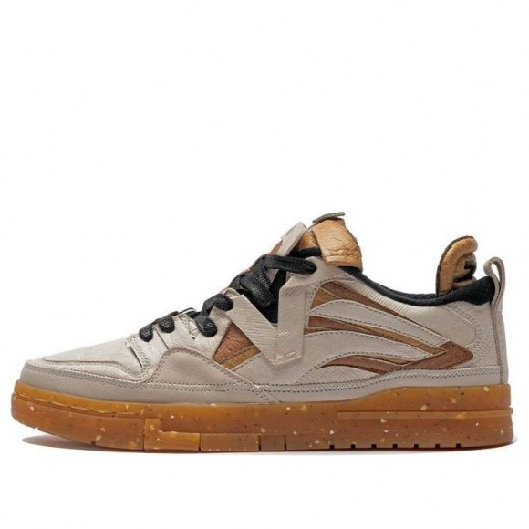 (WMNS) Li-Ning Weiwu Pro Skate Shoes 'Khaki Tan' - AECR090-1