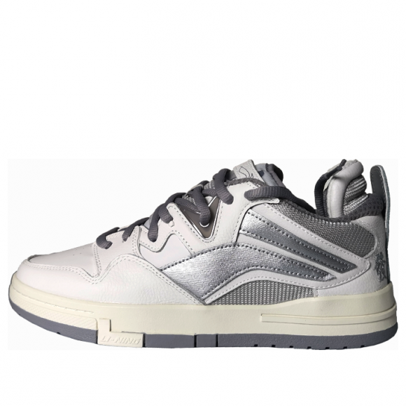 Li-Ning Weiwu Pro Skate Shoes 'White Silver' - AECT071-1