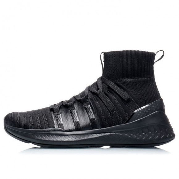 Li-Ning LiNing No Boundry Hi Black Athletic Shoes AFPP017-1 - AFPP017-1