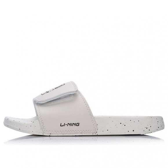 Li-Ning Sport Slides 'White' - AGAM007-1