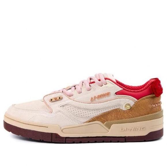 Li-Ning 001 BTC X Disney Skate Shoes 'Pink Tan' - AGCT059-1